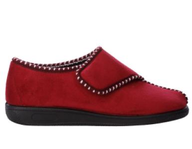 MSF pantoffel bordeaux laag damesmodel maat 40