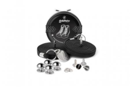 Quickshoelaces casuel zwart