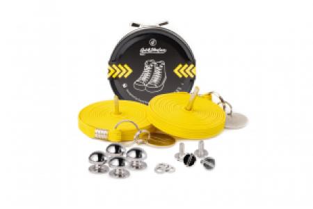 Quickshoelaces casuel geel