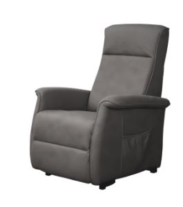 Bari relaxfauteuil met sta-op functie Marble Grey