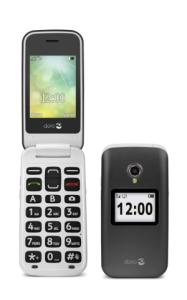 Mobiele telefoon 2424 2G grijs/wit