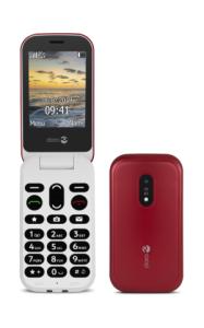Mobiele telefoon 6040 2G rood/wit