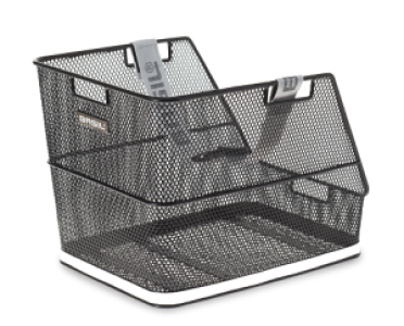 Basil Class Fietsmand 38 x 31 x 27 cm – Zwart – Geschikt voor Driewielfietsen