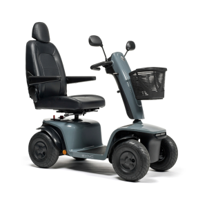 Vermeiren Sync - Scootmobiel 15 km/u - Draaibare Stoel - LED Verlichting - Compact Design - Grey