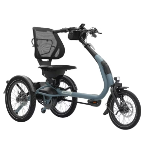 Van Raam Easy Rider Compact+ - Elektrische Driewielfiets - Geveerde Zitting - Compact & Wendbaar - Forge blue matt