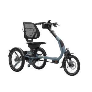 Van Raam Easy Rider Compact+ - Elektrische Driewielfiets - Geveerde Zitting - Compact & Wendbaar - Forge blue matt