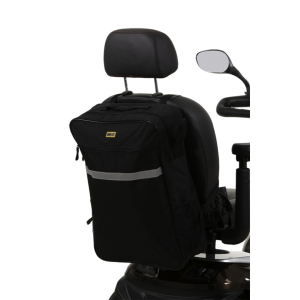 Rolstoel & Scootmobieltas - XL zwart Splash