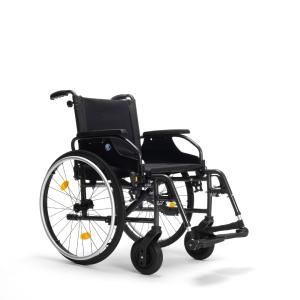 VERMEIREN D200 Rolstoel - Zwart - Zitbreedte 42 cm