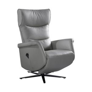 Sta-Op en Relaxfauteuil Veneto - Zwart Leer