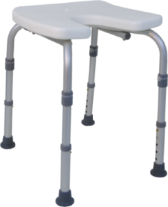 Douchestoel met hygi&euml;ne uitsparing DH 135 Drive