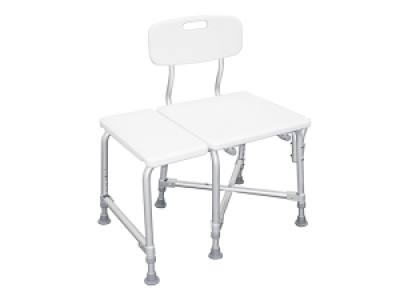 Douche- toiletstoel deluxe met rugleuning Drive