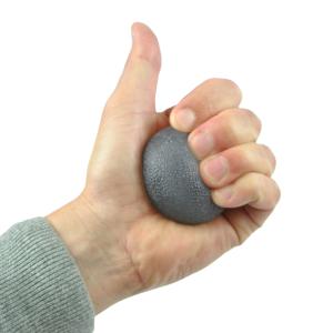 Handtrainer Gelballen - Extra Sterk zwart